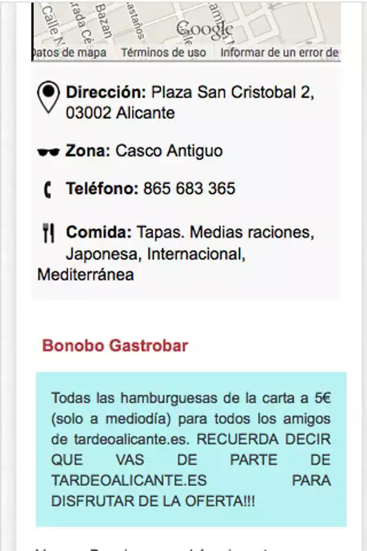 Play Tardeo Alicante