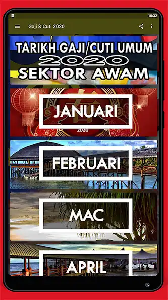 Play Tarikh Gaji Dan Cuti Umum 2020 Sektor Awam  and enjoy Tarikh Gaji Dan Cuti Umum 2020 Sektor Awam with UptoPlay