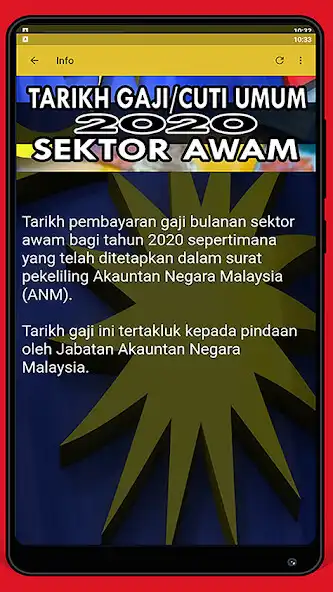 Play Tarikh Gaji Dan Cuti Umum 2020 Sektor Awam as an online game Tarikh Gaji Dan Cuti Umum 2020 Sektor Awam with UptoPlay