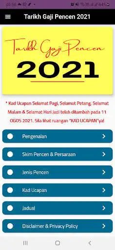 Play Tarikh Gaji Pencen 2022  and enjoy Tarikh Gaji Pencen 2022 with UptoPlay