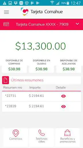 Play Tarjeta Comahue App as an online game Tarjeta Comahue App with UptoPlay