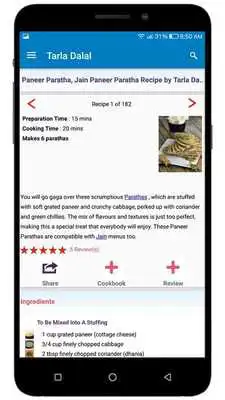 Play Tarla Dalal Recipes, Indian Recipes
