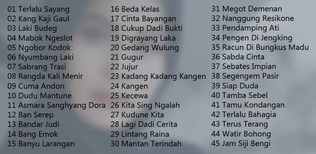 Play Tarling Anyar Terlalu Sayang  and enjoy Tarling Anyar Terlalu Sayang with UptoPlay