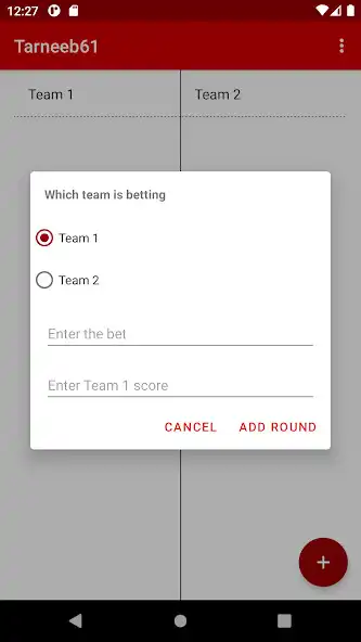 Play Tarneeb 61 scoreboard as an online game Tarneeb 61 scoreboard with UptoPlay