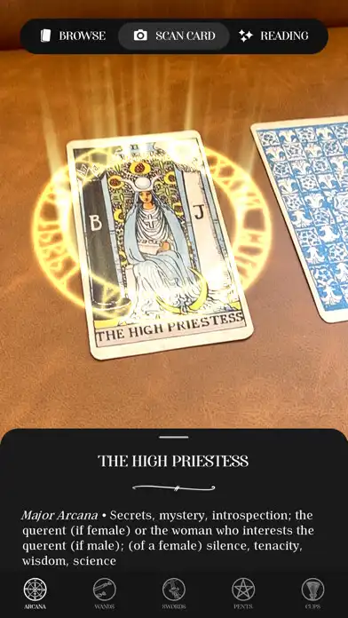 Play Tarot AR as an online game Tarot AR with UptoPlay
