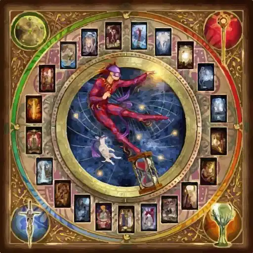 Play Tarot cards describing meanings APK