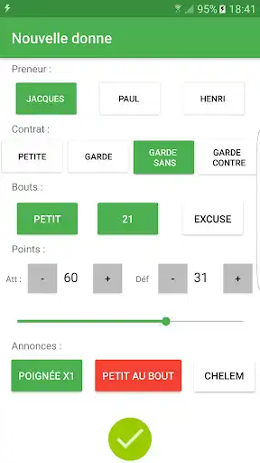 Play Tarot counter as an online game Tarot counter with UptoPlay
