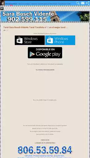 Play Tarot de Sara Bosch Vidente  and enjoy Tarot de Sara Bosch Vidente with UptoPlay