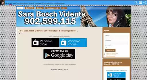 Play Tarot de Sara Bosch Vidente as an online game Tarot de Sara Bosch Vidente with UptoPlay