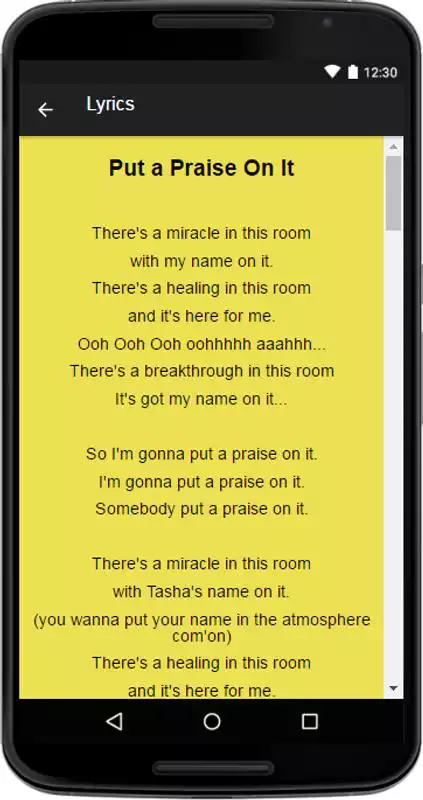 Play Tasha Cobbs MusicLyrics
