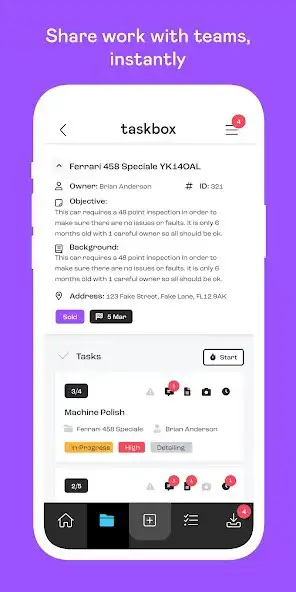 Play Taskbox: work manager as an online game Taskbox: work manager with UptoPlay