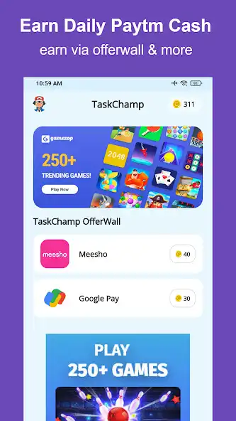 Play TaskChamp - Earn Task Rewards  and enjoy TaskChamp - Earn Task Rewards with UptoPlay