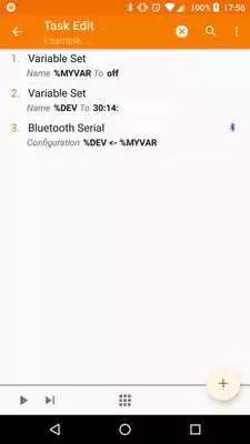 Play Tasker Bluetooth Serial