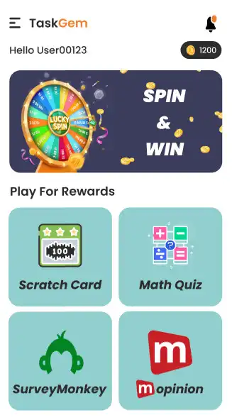 Play TaskGem - Earn Cash  Rewards  and enjoy TaskGem - Earn Cash  Rewards with UptoPlay