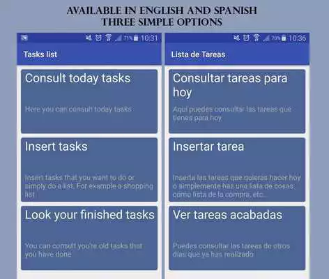 Play Tasks list Play Tasks list