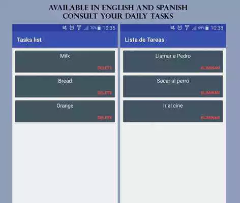 Play Tasks list Play Tasks list