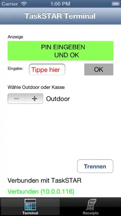 Play TaskSTAR Terminal Mobile as an online game TaskSTAR Terminal Mobile with UptoPlay
