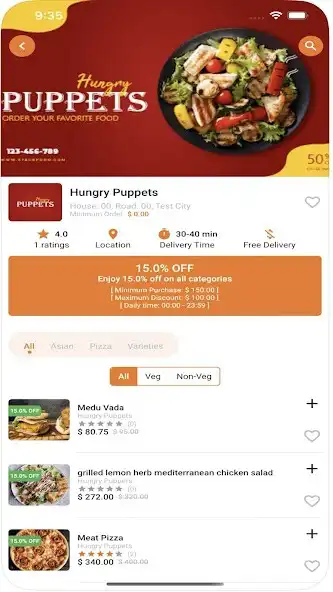 Play TasteE - Food Delivery as an online game TasteE - Food Delivery with UptoPlay