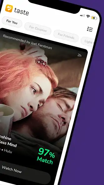 Play Taste: Movie  TV Suggestions as an online game Taste: Movie  TV Suggestions with UptoPlay