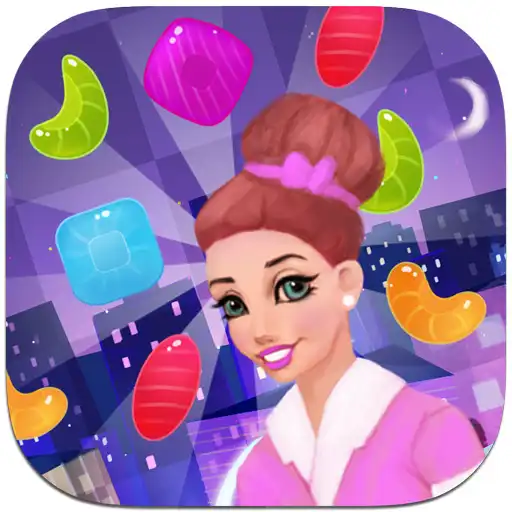 Play Tasty Candy Cafe: Match 3 Game APK