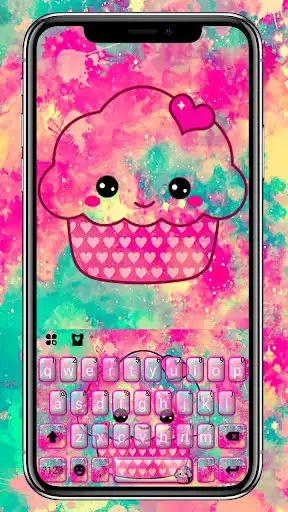 Play Tasty Cupcake Keyboard Theme  and enjoy Tasty Cupcake Keyboard Theme with UptoPlay