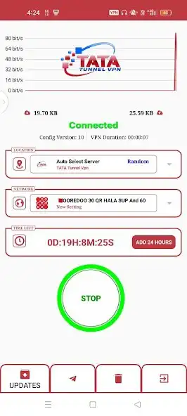 Play TATA TUNNEL VPN as an online game TATA TUNNEL VPN with UptoPlay