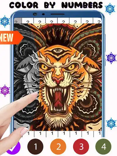 Play APK Tattoo Color by Number for Adults- Tattoo Coloring  and enjoy Tattoo Color by Number for Adults- Tattoo Coloring using 