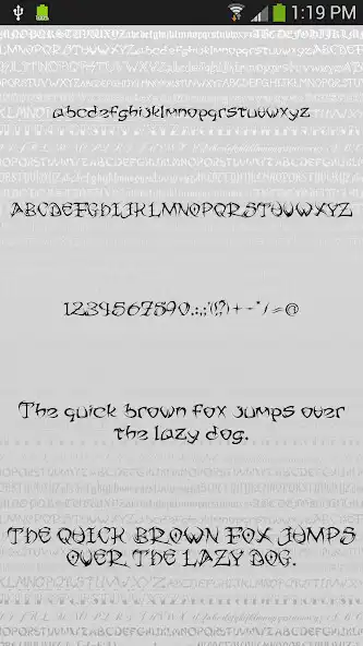 Play Tattoo Fonts for FlipFont as an online game Tattoo Fonts for FlipFont with UptoPlay
