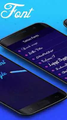 Play Tattoo Font Style