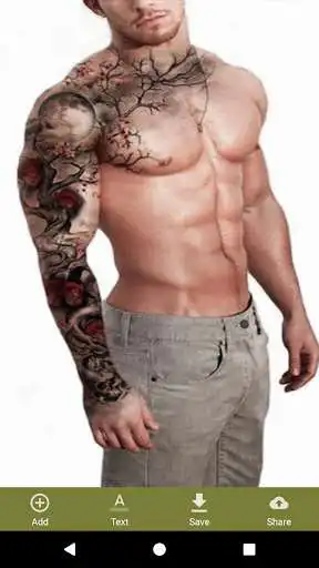 Play Tattoo My Photo Editor 3.0 as an online game Tattoo My Photo Editor 3.0 with UptoPlay