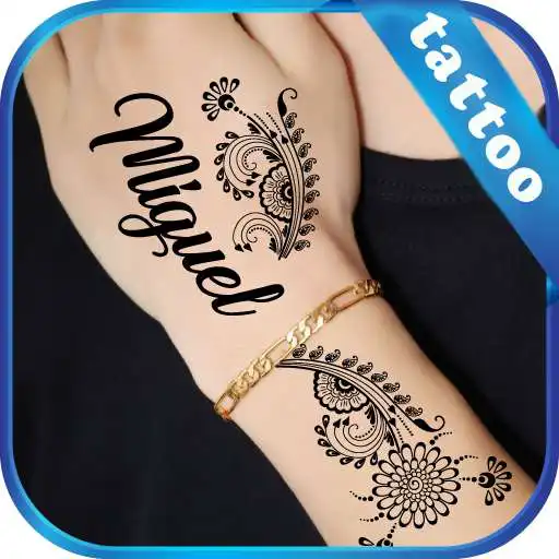 Free play online Tattoo Name On My Photo Editor  APK