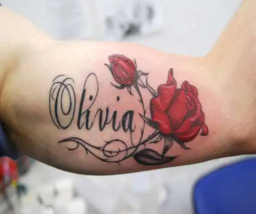 Play Tattoo Name On My Photo as an online game Tattoo Name On My Photo with UptoPlay