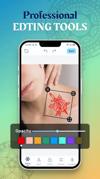 Play Tattoo on photo: Tattoo editor as an online game Tattoo on photo: Tattoo editor with UptoPlay