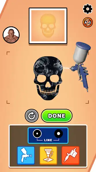 Play Tattoo Removal 3D Games as an online game Tattoo Removal 3D Games with UptoPlay