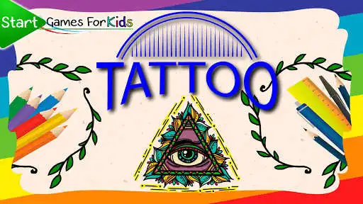 Play Tattoos Adults Coloring Book Play Tattoos Adults Coloring Book