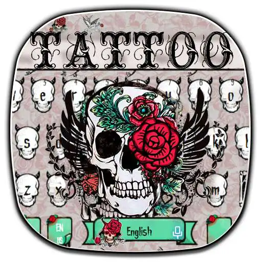 Free play online Tattoo Skull Keyboard APK