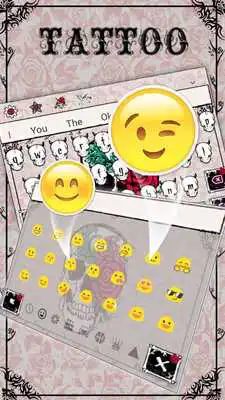 Play Tattoo Skull Keyboard