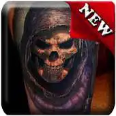 Free play online Tattoo Skulls 3D Ideas APK
