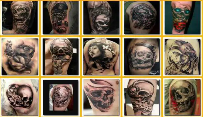 Play Tattoo Skulls 3D Ideas