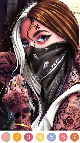 Play Tattoo Special Coloring games  and enjoy Tattoo Special Coloring games with UptoPlay