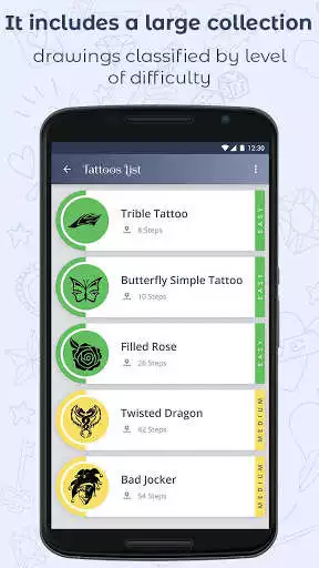 Play Tattoo Tutorial as an online game Tattoo Tutorial with UptoPlay