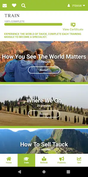 Play Tauck Specialist as an online game Tauck Specialist with UptoPlay
