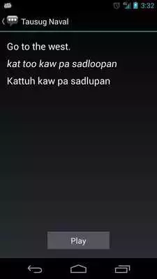 Play Tausug Naval Phrases