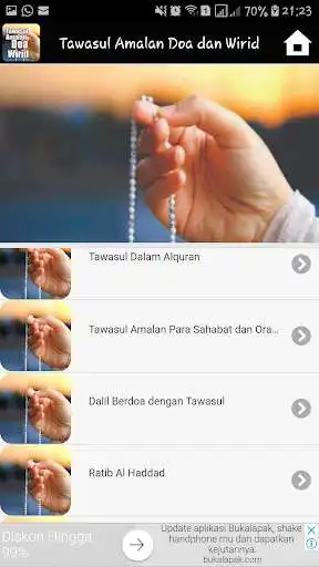Play Tawasul Amalan Doa dan Wirid as an online game Tawasul Amalan Doa dan Wirid with UptoPlay