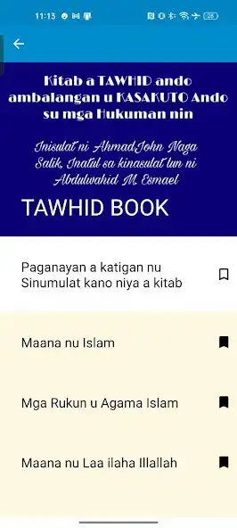 Play Tawheed Maguindanaon  and enjoy Tawheed Maguindanaon with UptoPlay