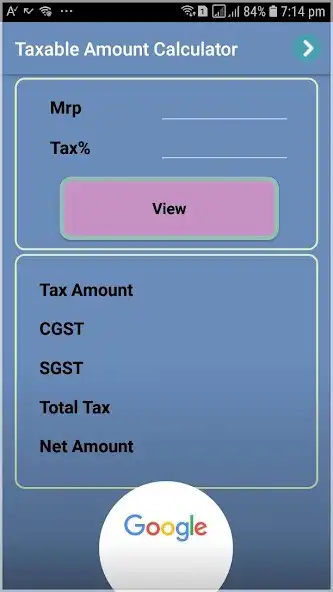Play Taxable Amount Calculator as an online game Taxable Amount Calculator with UptoPlay