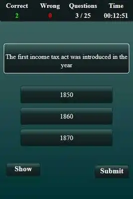 Play Taxation Quiz