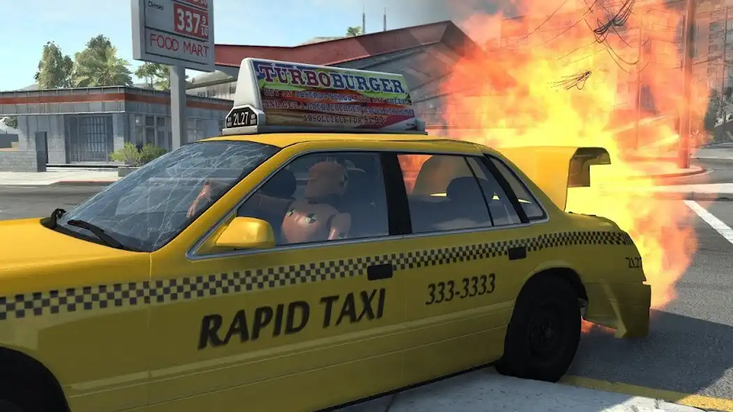 Play Taxi Crash Car Game Simulation  and enjoy Taxi Crash Car Game Simulation with UptoPlay