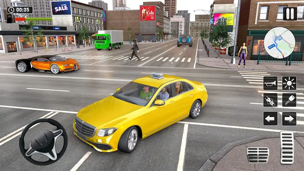 Play Taxi Driver 3D: City Taxi Game  and enjoy Taxi Driver 3D: City Taxi Game with UptoPlay
