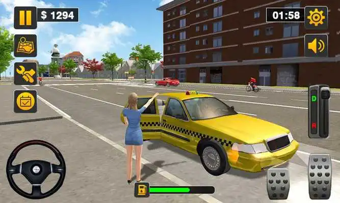 Play Taxi Driver 3D - Taxi Simulator 2018